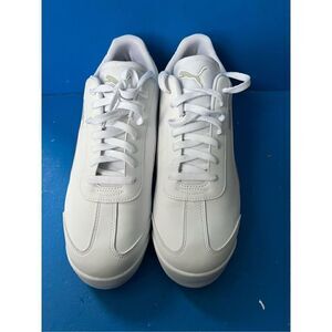 PUMA MMS Roma BMW White Shoes 339929-02 US 14